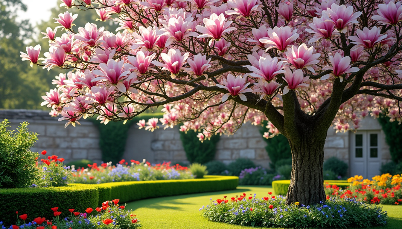 découvrez à saint-chef le magnifique magnolia du jardin médiéval, symbole du printemps et du lancement de la saison touristique. profitez d'une promenade enchanteresse au cœur de cette beauté florale et plongez dans l'histoire riche de ce jardin.