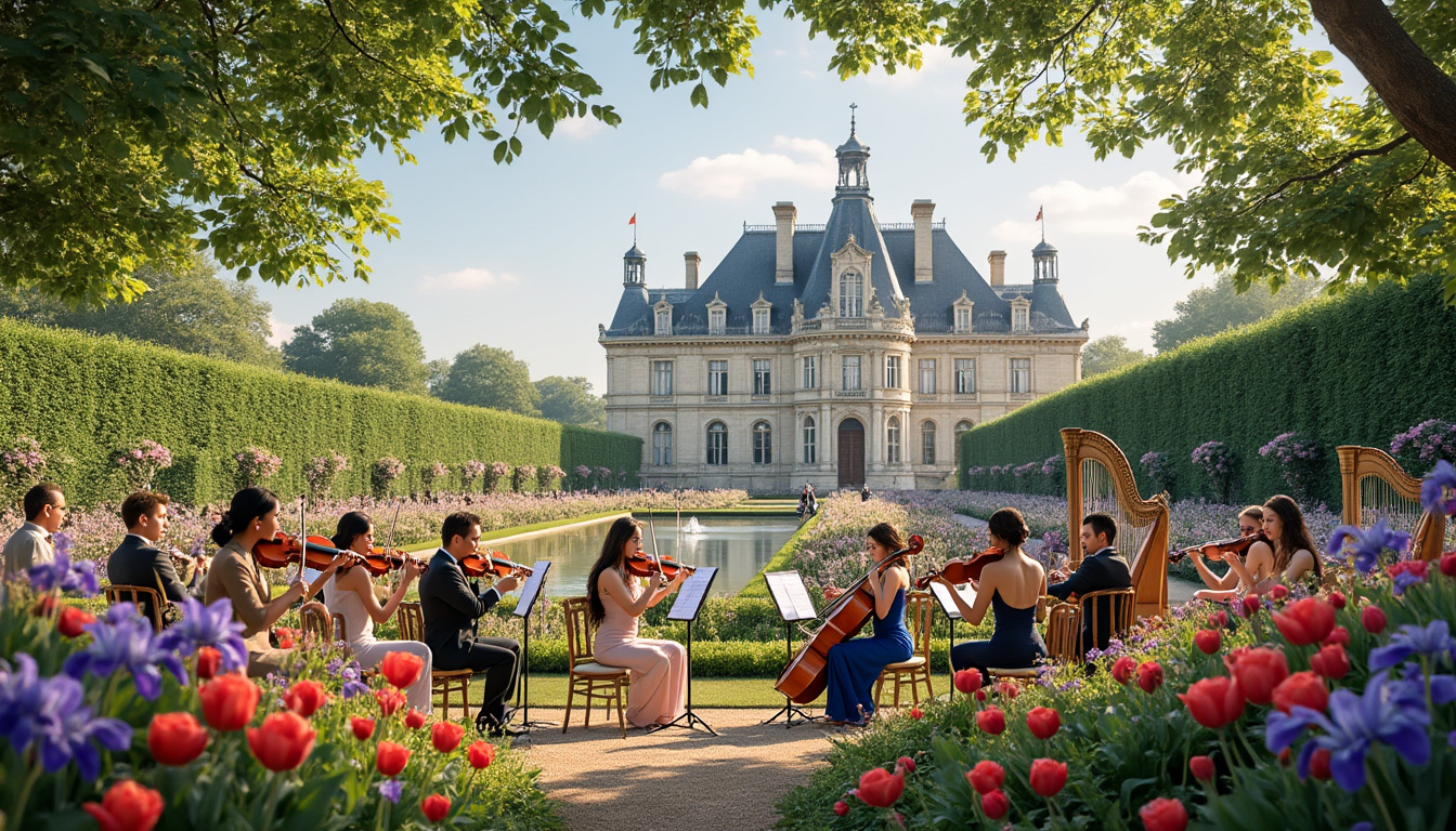 plongez dans l'univers enchanteur des visites musicales des rendez-vous aux jardins 2025 au château de fontainebleau. profitez d'une expérience unique alliant nature et mélodie au cœur d'un patrimoine historique exceptionnel.