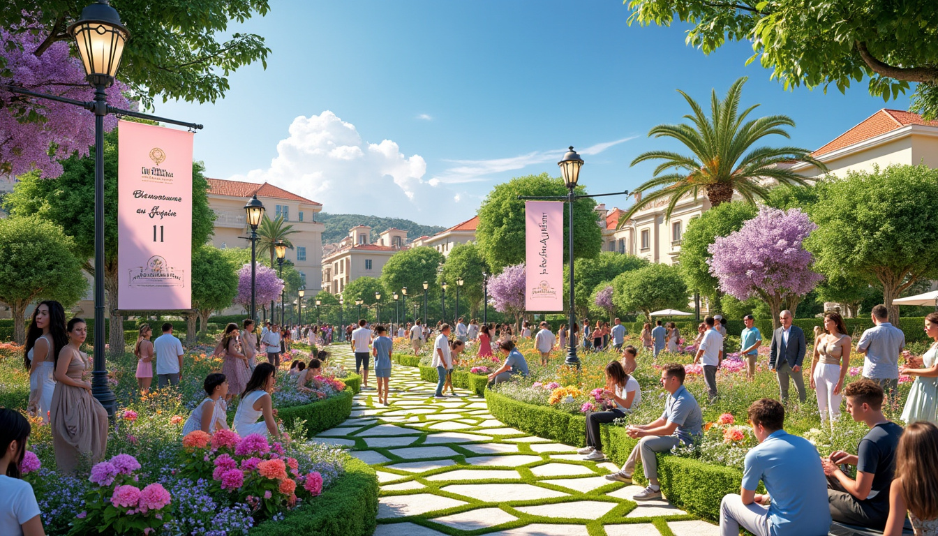 découvrez l'inauguration du onzième jardin de cannes, situé au pied du boulevard carnot. un espace verdoyant qui embellit la ville et invite à la détente, idéal pour les promenades en famille et les moments de convivialité.
