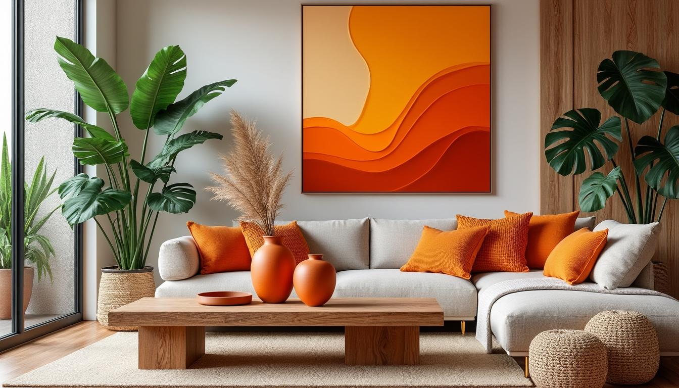 découvrez des idées de bricolage orange pour égayer votre intérieur en 2025 et apporter une touche chaleureuse et moderne à votre décoration.