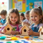 découvrez une activité de bricolage amusante pour les enfants de maternelle : créez un abri à oiseaux facile et ludique pour éveiller leur créativité et leur amour de la nature.