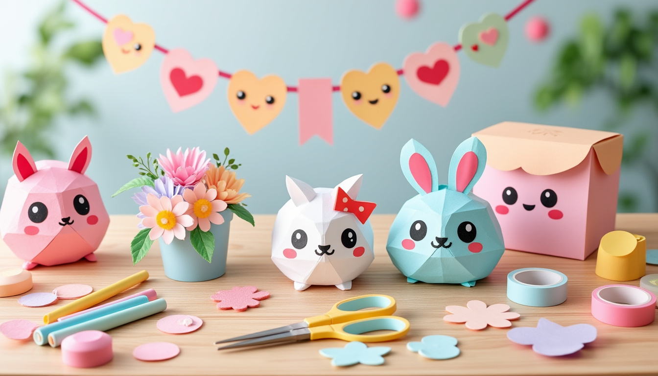 découvrez 5 techniques de bricolage amusantes pour créer des objets kawaii en papier facilement et avec créativité. parfait pour les passionnés d'artisanat et de décoration.